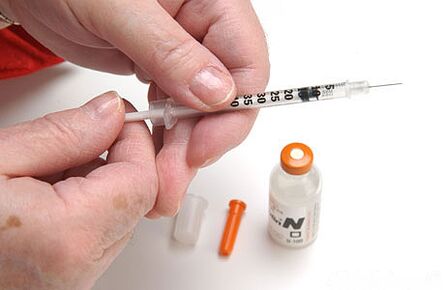 Inholus in diabetes
